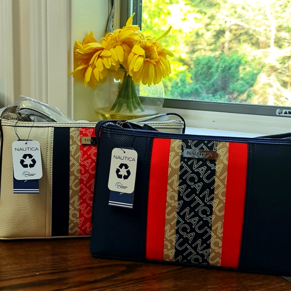 NWT ⚓ NAUTICA Shoreline Crossbody Bag